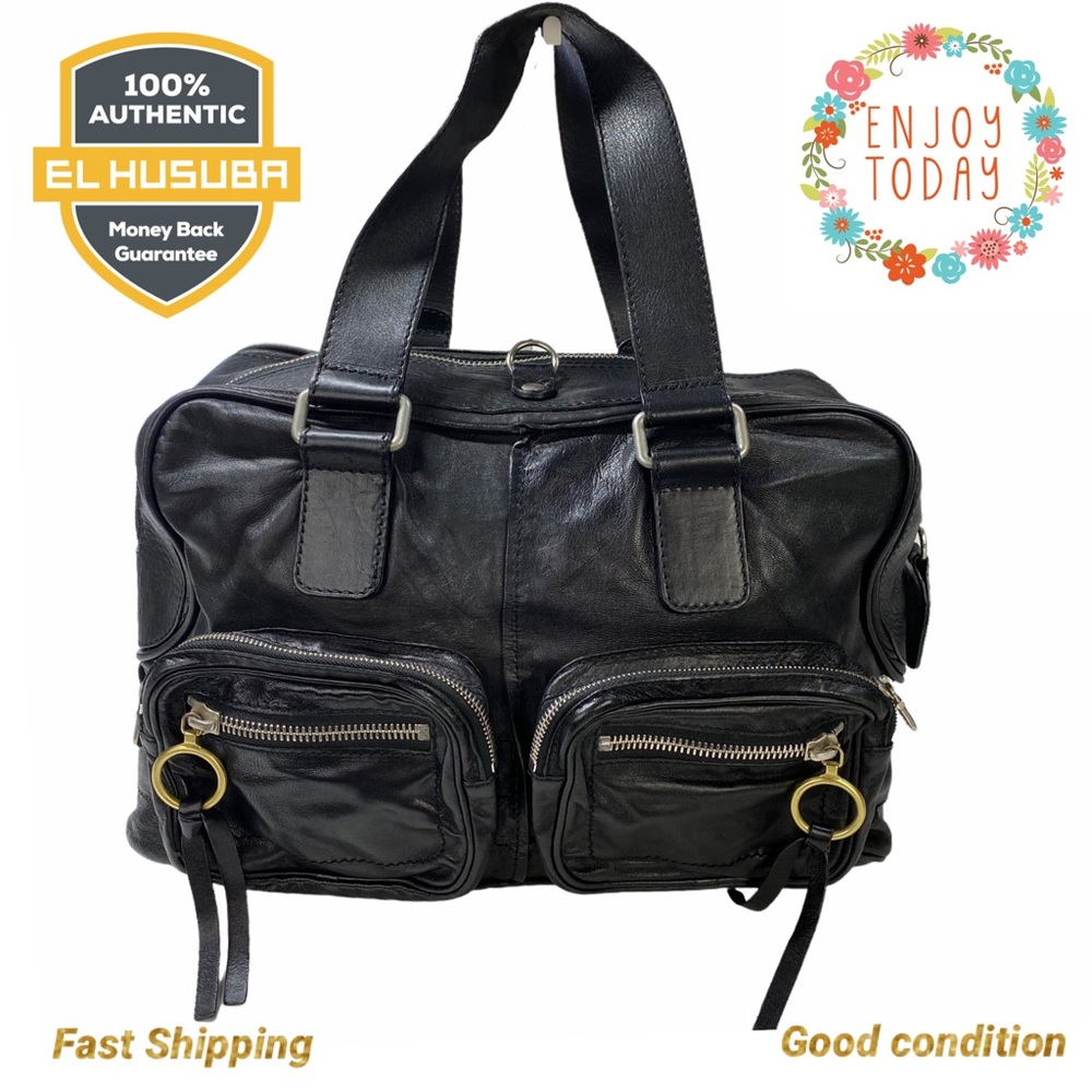 🌻💯 Chloe Hand Bag Betty Black Leather